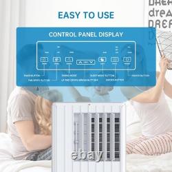 Portable Air Conditioner 9000BTU Air Conditioning Unit White Remote 24H Timer