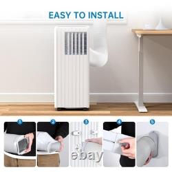 Portable Air Conditioner 9000BTU Air Conditioning Unit White Remote 24H Timer
