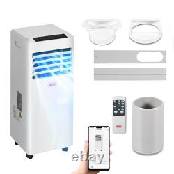 Portable Air Conditioner Conditioning Remote Cooling Timer Window Kit 8000 BTU