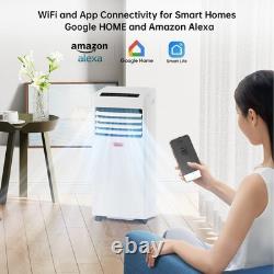 Portable Air Conditioner Conditioning Remote Cooling Timer Window Kit 8000 BTU