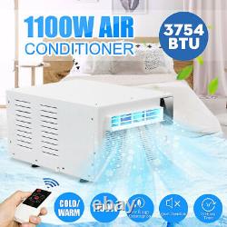 Portable Air Conditioner Conditioning Unit 3754 BTU 1100W Remote UK