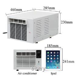 Portable Air Conditioner Conditioning Unit 3754 BTU 1100W Remote UK