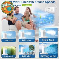 Portable Air Conditioner Cooling Fan, 1100ML Air Conditioning Unit 3 Wind Speeds
