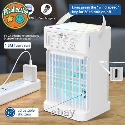 Portable Air Conditioner Cooling Fan, 1100ML Air Conditioning Unit 3 Wind Speeds
