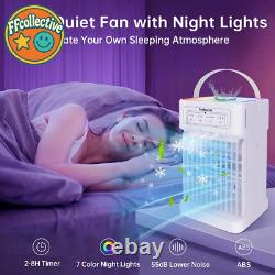 Portable Air Conditioner Cooling Fan, 1100ML Air Conditioning Unit 3 Wind Speeds