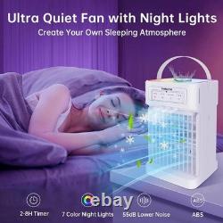 Portable Air Conditioner Cooling Fan, 1100ML Air Conditioning Unit with 3 Wind S