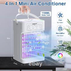 Portable Air Conditioner Cooling Fan, 1100ML Conditioning Unit with 3