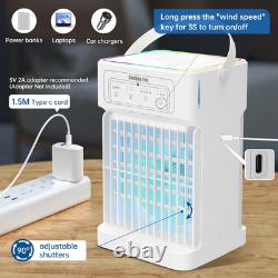 Portable Air Conditioner Cooling Fan, 1100ML Conditioning Unit with 3