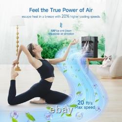 Portable Air Conditioner Cooling Fan, 1200Ml Mini Air Conditioning Unit with