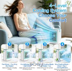 Portable Air Conditioner Cooling Fan, Mini Air Conditioning Unit Quiet 3 Wind Sp Portable Air Conditioner Cooling Fan, Mini Air Conditioning Unit Quiet 3 Wind Sp
