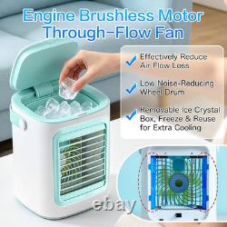 Portable Air Conditioner Cooling Fan, Mini Air Conditioning Unit Quiet 3 Wind Sp