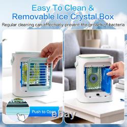 Portable Air Conditioner Cooling Fan, Mini Air Conditioning Unit Quiet 3 Wind Sp
