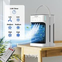 Portable Air Conditioner Cooling Fan, Mini Air Conditioning Unit with 1100ml Tan