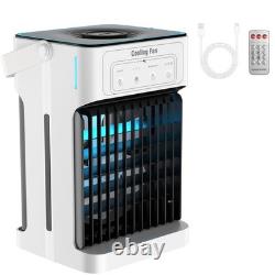 Portable Air Conditioner Cooling Fan, Mini Conditioning Unit with White