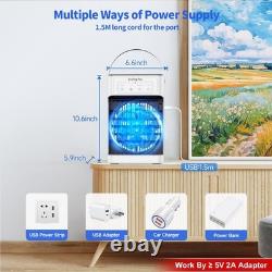 Portable Air Conditioner Cooling Fan, Mini Conditioning Unit with White