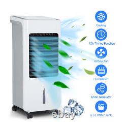 Portable Air Conditioner Ice Cooling Fan Mobile Cooler Air Conditioning Unit 80W