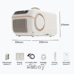 Portable Air Conditioner Tent AC Unit for Outdoor Camping Tent RV 12/24V 6200BTU