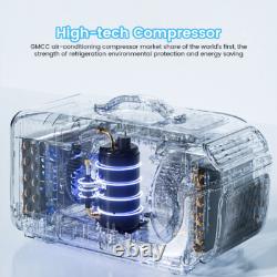 Portable Air Conditioner Tent AC Unit for Outdoor Camping Tent RV 6200BTU 12/24V