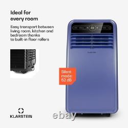 Portable Air Conditioner Unit Portable Air Cooler Fan Remote 7000 BTU App Blue