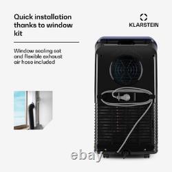 Portable Air Conditioner Unit Portable Air Cooler Fan Remote 7000 BTU App Blue
