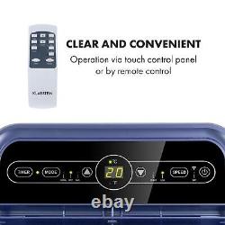 Portable Air Conditioner Unit Portable Air Cooler Fan Remote 7000 BTU App Blue