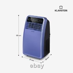 Portable Air Conditioner Unit Portable Air Cooler Fan Remote 7000 BTU App Blue