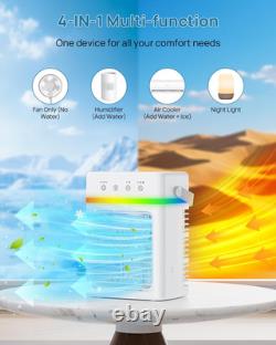Portable Air Conditioner with 900ML, Mini Air Conditioning Unit with LED Touch C