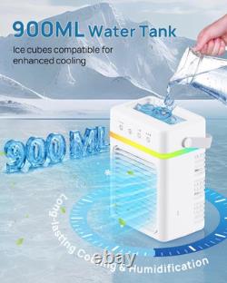 Portable Air Conditioner with 900ML, Mini Air Conditioning Unit with LED Touch C