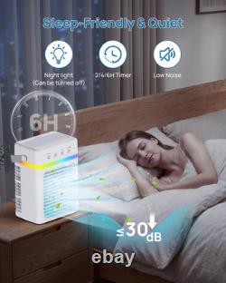 Portable Air Conditioner with 900ML, Mini Air Conditioning Unit with LED Touch C