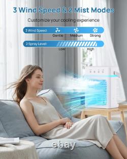Portable Air Conditioner with 900ML, Mini Air Conditioning Unit with LED Touch C