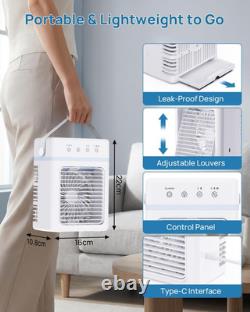 Portable Air Conditioner with 900ML, Mini Air Conditioning Unit with LED Touch C