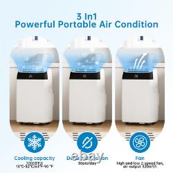 Portable Air Conditioning Unit 12000 BTU Remote Control Air Cooler with Sleep Mode