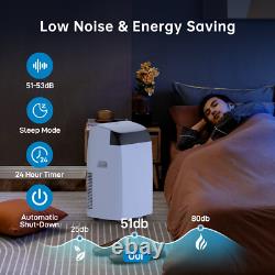 Portable Air Conditioning Unit 12000 BTU Remote Control Air Cooler with Sleep Mode