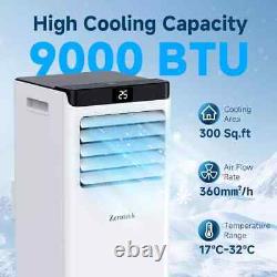 Portable Air Conditioning Unit 9000 BTU, 2024 Upgraded Fast Cooling Conditioner