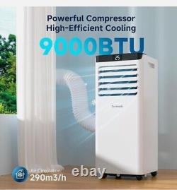 Portable Air Conditioning Unit 9000 BTU, 2024 Upgraded Fast Cooling Conditioner