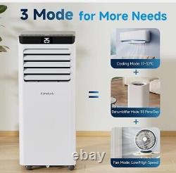 Portable Air Conditioning Unit 9000 BTU, 2024 Upgraded Fast Cooling Conditioner