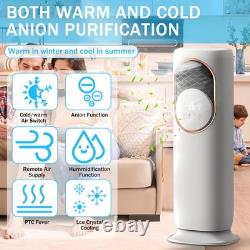 Portable Air Conditioning Unit Fan Cooling & Heating Humidifier Purifier +Remote