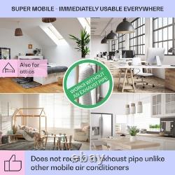 Portable Air Cooler Humidifier Conditioning Fan Purifier Ice Chiller Remote 85 W