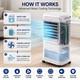 Portable Air Cooler, Mobile Air Conditioning Unit with Remote Control, Ice Pack