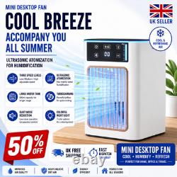 Portable Cooler Air Conditioning Unit Fan Humidifier With Remote Control UK
