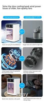 Portable Cooler Air Conditioning Unit Fan Humidifier With Remote Control UK