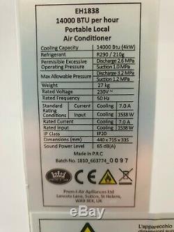 Portable air conditioning conditioner unit 14000btu
