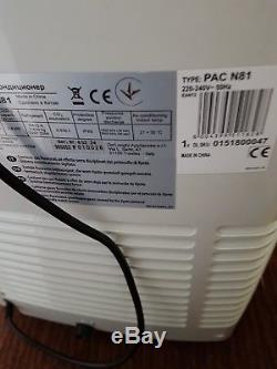 Portable air conditioning unit with dehumidifier