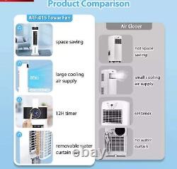 Portable air cooler conditioning fan unit