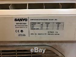 SANYO AIR CONDITIONING UNIT WALL MOUNT 3.5kW 13000BTU SAP-CR123EH SAP-KR123EH