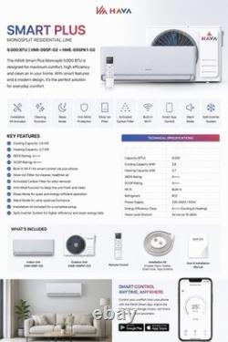 Smart Air Conditioning System With App Control WiFi Anti Mold Air Clean Carbon