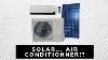 Solar Air Conditionner Air Conditioning Heating On Or Off Grid With Solar Panels