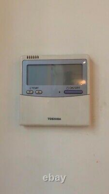 TOSHIBA AIR CON with 2No 7.0kW ceiling indoor unit split R410A