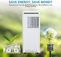 Techigher 3-in-1 Portable Air Conditioner 9000 BTU Air Conditioning Unit White