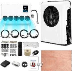 Treeligo 12V Electric Cool Split Air Conditioner Silent AC Kit For Pickup Truck